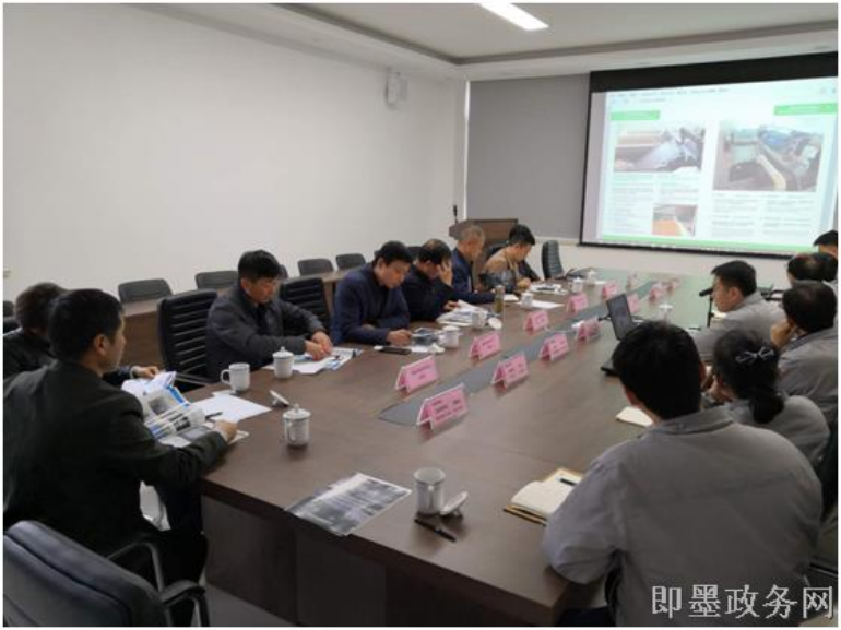 青島市漁技站、鄭州市漁技站一行到即墨參觀(guān)調(diào)研水產(chǎn)養(yǎng)殖處理相關(guān)系統(tǒng)